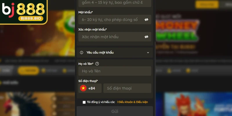Điều kiện quan trọng cần đáp ứng để lập account thành công
